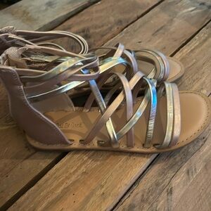 Girls size 13 strappy cat and jack sandals
